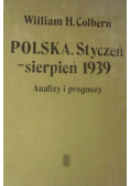 Polska Styczeń  sierpień 1939