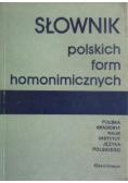 Słownik polskich form homonimicznych