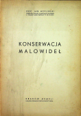 Konserwacja malowideł 1941 r.