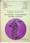 Filozofia człowieka teoria duszy