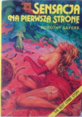 Sensacja na pierwszą stronę