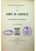 Le Comte de gobineau 1903 r