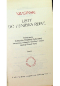 Listy do Henryka Reeve Tom II