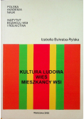 Kultura ludowa wieś mieszkańcy wsi