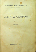 Listy z okopów 1925.