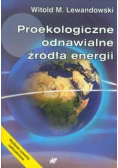 Proekologiczne odnawialne źródła energii