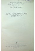 Silniki turbospalinowe małej mocy