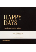 Fotoalbum. Happy Days Black