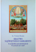 Bractwo Najświętszego Sakramentu w Jankowicach Rybnickich w latach 1675  1897