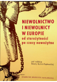 Niewolnictwo i niewolnicy w Europie