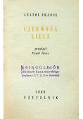 Czerwona lilia