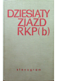 Dziesiąty Zjazd RPK b