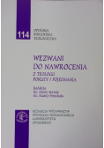 Wezwani do nawrócenia z teologii pokuty i pojednania