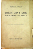 Literatura i język średniowiecznej Anglii 1910r.