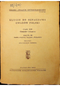 Klucze do oznaczania owadów Polski część XIX zeszyt 99 - 100