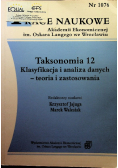Taksonomia 14 klasyfikacja i analiza danych  teoria i zastosowanie nr 1169  Prace naukowe