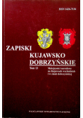 Zapiski Kujawsko Dobrzyńskie tom 13