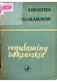 Regulaminy bokserskie