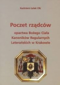 Poczet rządców opactwa Bożego Ciała Kanoników Regularnych Laterańskich w Krakowie