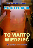 Krioterapia To warto wiedzieć