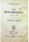 Moje wspomnienia 1933 r
