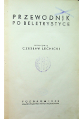Przewodnik po beletrystyce 1935 r.