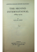 The second international 1889 1914