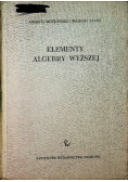 Elementy algebry wyższej