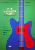 Klub Miłośników Piosenki Zeszyt 1