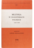 Muzyka w czasopismach polskich 1919 1939