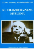 Ku filozoficznemu myśleniu
