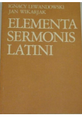 Elementa sermonis Latini