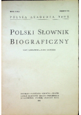 Polski słownik biograficzny tom XIX Nr 4 zeszyt 83