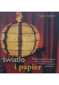 Światło i papier