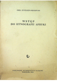 Wstęp do etnografii Afryki