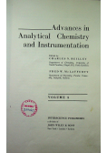 Advances in Analytical Chemistry and Instrumentation ,Volume 3