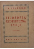 Filozofja ezoteryczna Indji 1926 r