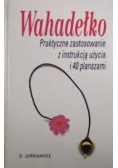 Wahadełko Praktyczne zastosowanie z instrukcją użycia i 40 planszami
