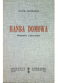 Hańba domowa Rozmowy z pisarzami