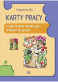 Karty pracy z ćwiczeniami korekcyjno - kompensacyjnymi