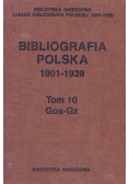 Bibliografia Polska 1901 - 1939 Tom 10