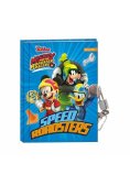 Pamiętnik z kłódką Mickey Mouse