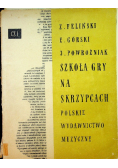 Szkoła gry na skrzypcach  cz I