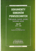 Dokumenty Soborów Powszechnych Tom III