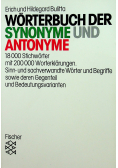 Worterbuch der synonime und antonyme