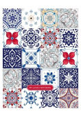 Notatnik ozdobny 143x210/80K linia Mozaika