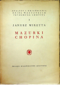 Mazurki Chopina Tom I 1949 r.