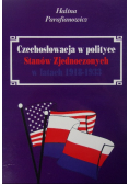 Czechosłowacja w polityce Stanów Zjednoczonych