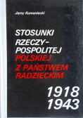 Stosunki Rzeczypospolitej Polskiej z Państwem Radzieckim 1918 - 1943