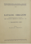 Katalog Obrazów I Malarstwo Obce 1949 r.
